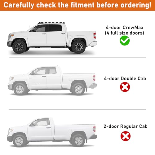 Estribos Rock Slider para Toyota Tundra 2007-2021 miniatura 2