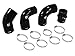 aFe Power 46-20180A Replacement Kit for BladeRunner Intercooler Couplings/Clamps