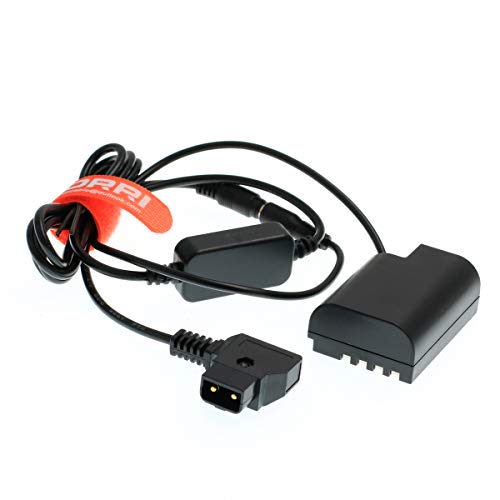 DRRI DMW DCC12   Acoplador CC + cable de alimentación D Tap para Panasonic Lumix DMC GH3 GH4 GH5