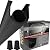 BOWSEN Garage Door Seals Bottom Weatherproof Weatherstrip Rubber Replacement Black 5/16 Inch T-End,10ft Long
