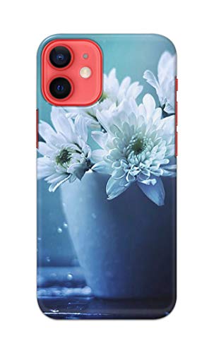 Image of PRINTFIDAA Flowers in The Glass On The Table Printed Designer Hard Back Case Cover for Apple iPhone 12 / iPhone 12 Pro (6.1 inch), A2403, A2172, A2402, A2407 -(SS) MVN1002