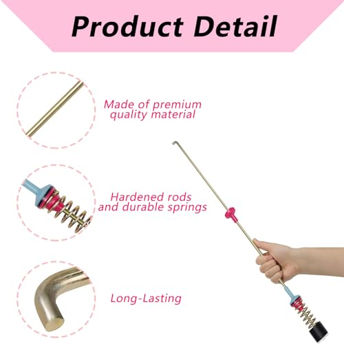 DC97-05280W Washer Suspension Rods/Washer Shock Absorber -4Pcs - Fit for Sam.sung Washer Machine- wa50r5400av/us wa50r5200aw/us wa45h7200aw/a2 wa456drhdsu/aa wa45h7000aw/a2 wa400pjhdwr/aa - Thumbnail 3