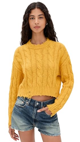 Women's Boxy Cable Sweater