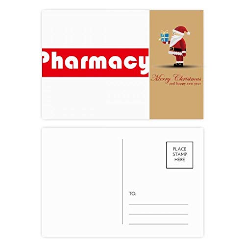 Cartes postales Père Noël Rouge pour décorer vos tables de réveillon