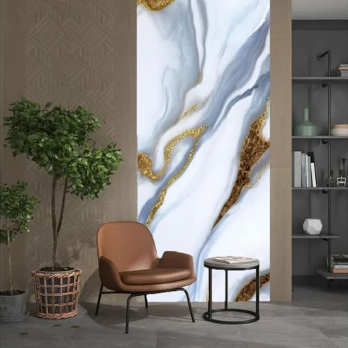 Image of Self-Adhesive Wallpaper & Wall Stickers, Golden Gray