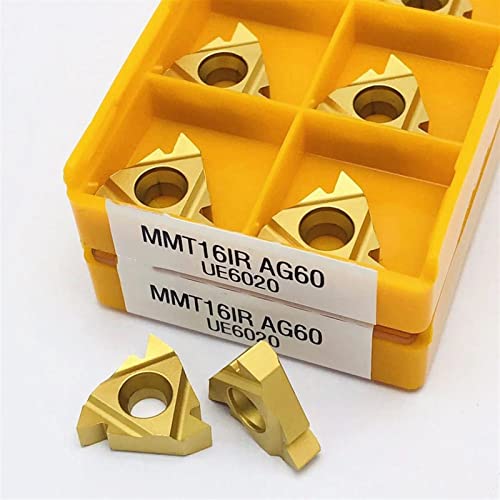 Herramienta de torneado roscas MMT16IRAG60 UE6020 carburo miniatura 5