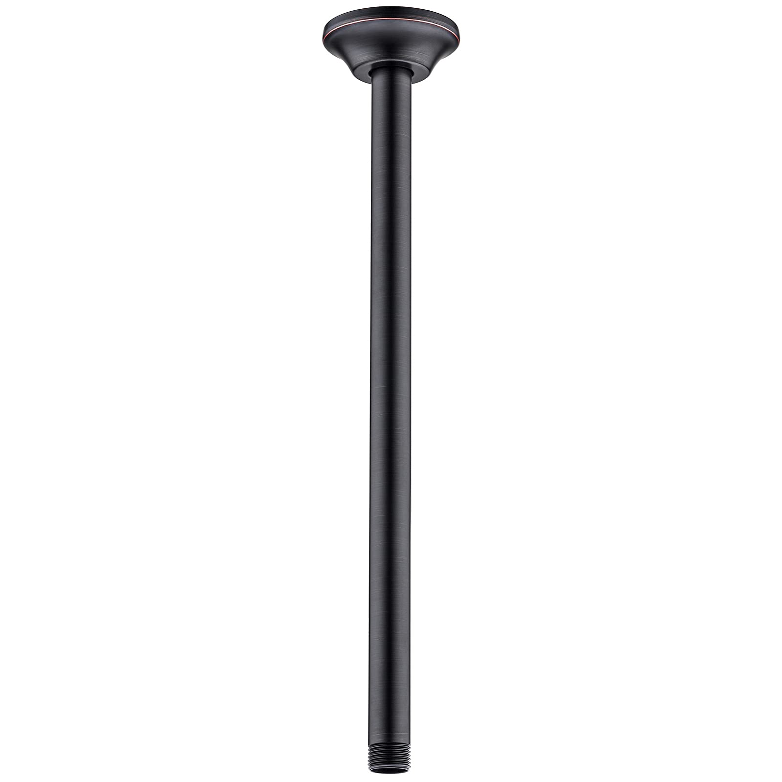 BESTILL 16 Inch Ceiling Mount Rain Shower Head Arm and Flange, Oil Rubbed Bronze