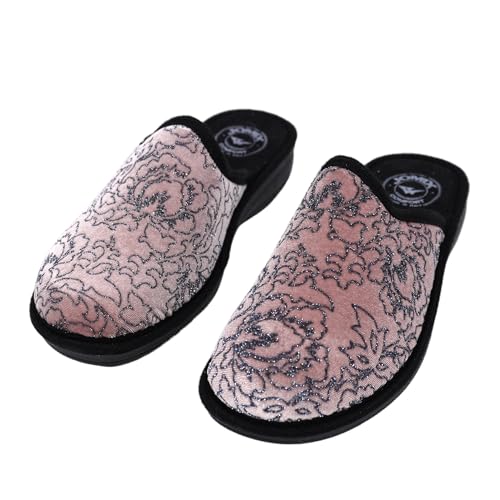 JOMIX Zapatillas Casa Mujer Invierno con Cuña Fabricadas en