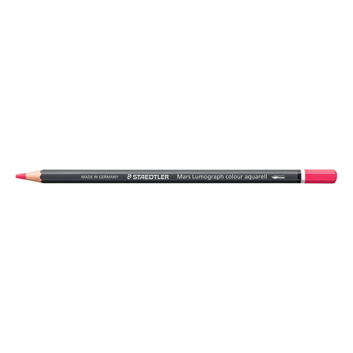 STAEDTLER Watercolour Pencil - Pink - Mars Lumograph Colour Aquarell - Pack of 6, 104-206