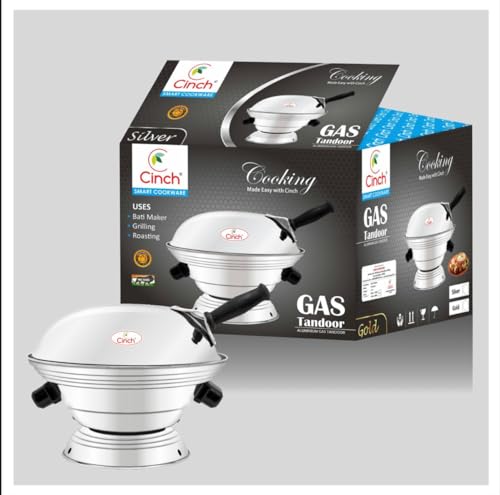 Image of Cinch SMART COOKWARE Aluminium Gas Tandoor Model - Gold