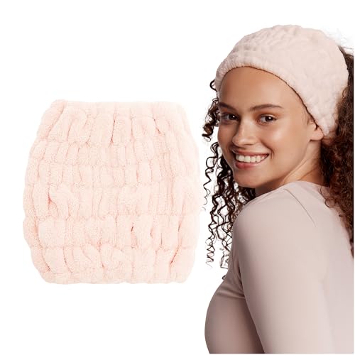 Glov Fascia Capelli Fascia per Capelli Skincare Microfibra Nera Accessorio Beauty Assorbe Acqua Comfort Universale Ideale per Sport e Trucco Regalo Perfetto Amiche e Famiglia