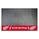 (70cm x 110cm , Team Color) - Fan Mats NHL Detroit Red Wings Grill Mat