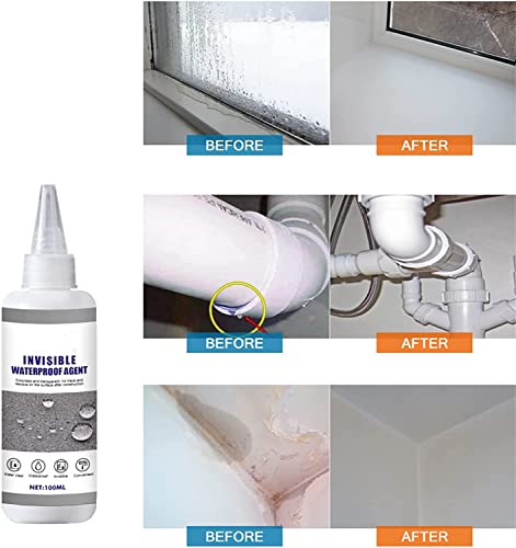 Super waterdicht anti-lekmiddel,dak buitenmuur zelfklevend afdichtmiddel,transparante waterdichte lijm Super sterke lijm voor badkamer tegel waterdicht (30ml) - Afbeelding 5