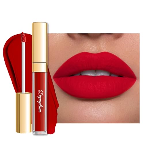 Red Lipstick Matte for Women Superstay Long Lasting Lipstick Smud...