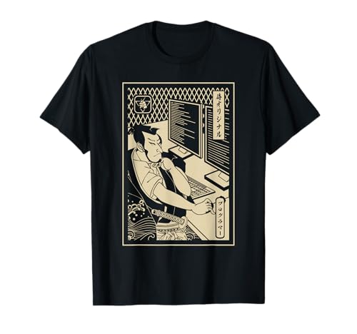 Programmer Samurai - Warrior computer - Developer Samurai T-Shirt