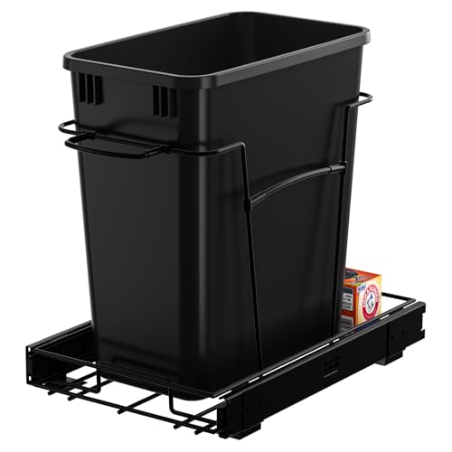 Caneca de basura extraíble para gabinetes de cocina 35 Qt