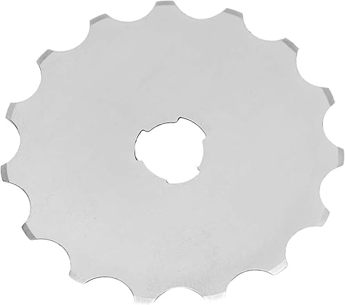 Miniatura 8 de Watris Veiyi Cuchillas de corte rotativas de 1.77 pulgadas, 5 cuchillas de repuesto rotativas perforadoras, herramienta de borde de hoja ancha para