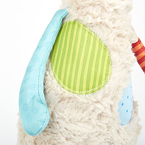 SIGIKID 42842 Stofftier Katze Patchwork Sweety Kuscheltier zum Spielen & Schmusen aus weichem Materialmix für Babys und Kinder, Jungen und Mädchen von 0 Monaten bis 8 Jahren Mehrfarbig/Katze 30 cm