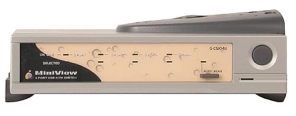 Iogear GSC104U 4-Port USB KVM Switch Kit for PC/Mac