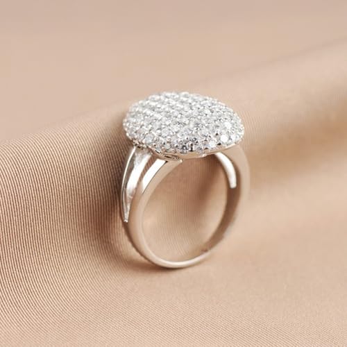 Vampire Twilight Bella's Full Drill Sparkling Crystsal Band Ring Silver Plated Cubic Zirconia Souvenir Daylight Rings New Moon Breaking Dawn Bridal Engagement Wedding Finger Bands for Women3