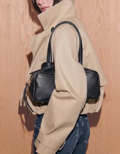 East West Shoulder Bag Top-Grain Leather