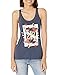 Disney Alice in Wonderland Queen of Hearts Tri-Blend Racerback Layering Tank