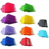 Welsdolk Hair Clipper Guards Set Fits for Wa-hl Clippers and Fit for Babylis Pro FX870/ FX880/ FX825 Series, Color Coded Clipper Guides Replacement - 1/16