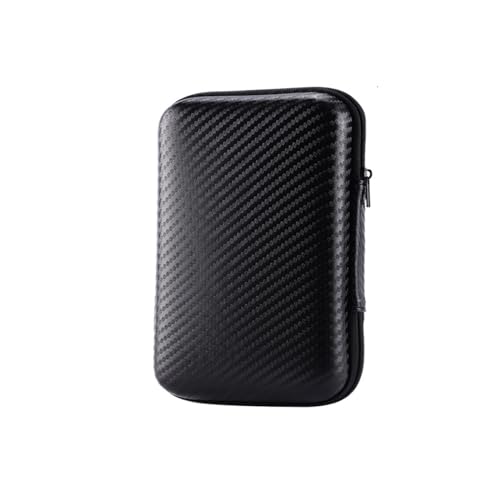 Estuche Universal para Duros Externos 2,5', Funda rígida para Portable External SSD, funda protectora de viaje bolsa de almacenamiento, Funda para Discos Duros Funda HDD para Discos Pulgadas y SDD