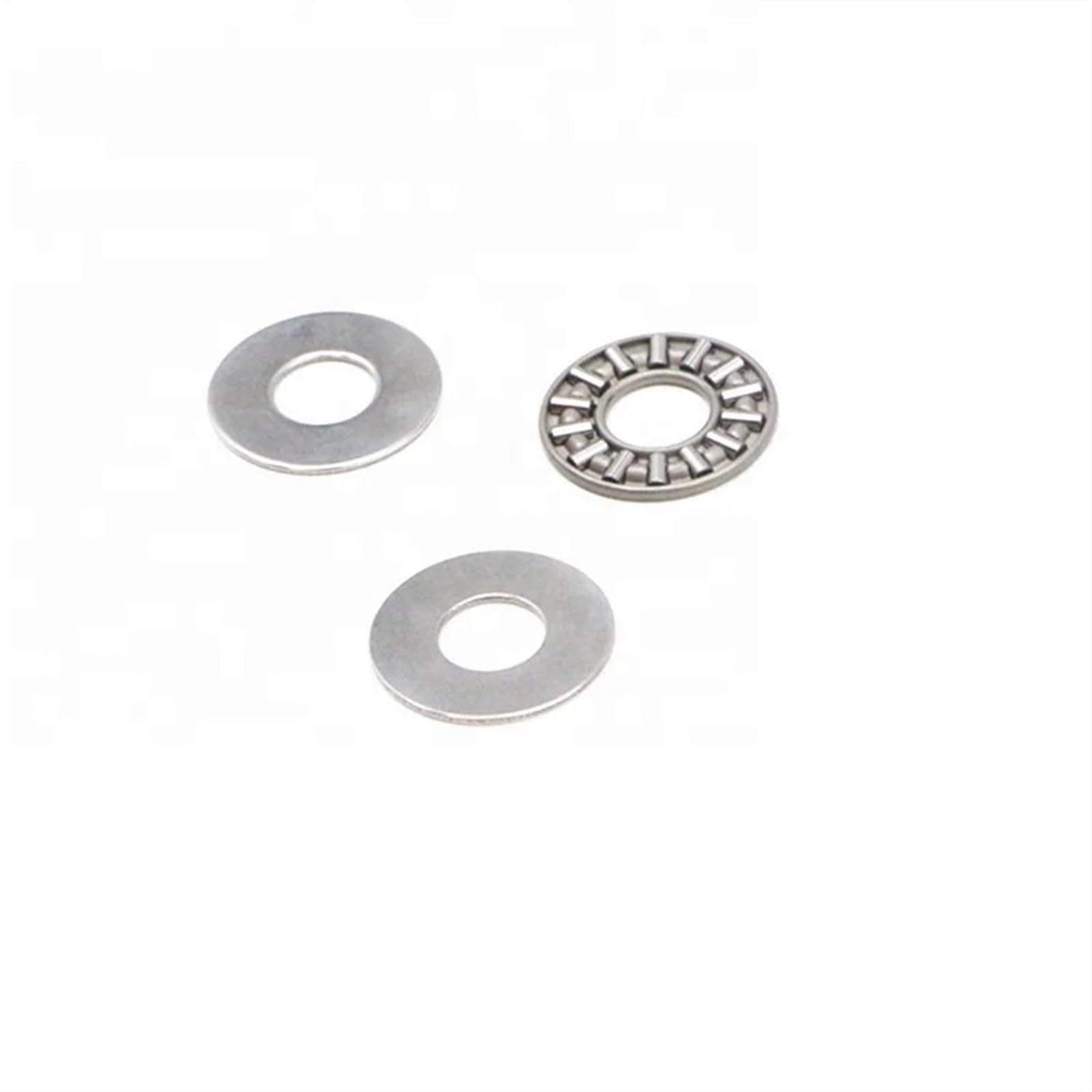 2 Sätze Axialnadellager 20x35x2 Mm – Einseitig Wirkendes Drucklager Aus Stahl Für Maschinen