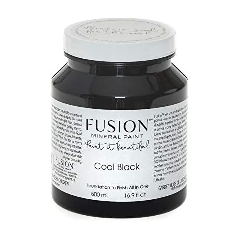 Fusion Mineral Paint 500 ml Coal Black Cover