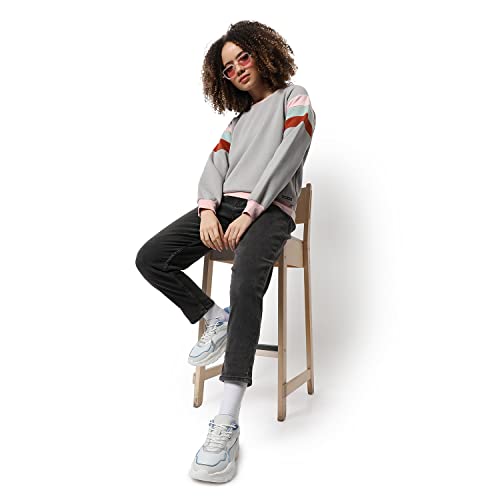 Image of PINACOLADA Women's Zip-Front Hoodie with Contrast Drawstring for Casual Wear | Hooded Neck | Long Sleeve | Zipper Closure | Cotton Sweatshirt Crafted with Comfort Fit for Everyday Wear