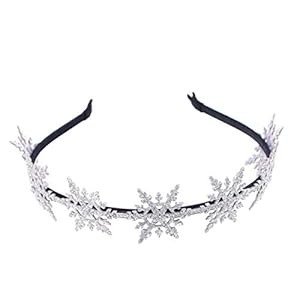 OSALADI Kerst Hoofdband Sneeuwvlok Haarband Hoofddeksels Bruiloft Hoofddeksels Hoofddeksel Voor Vrouwen Meisjes Xmas…