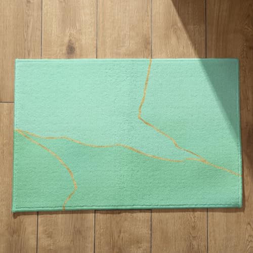 Tapis entrée extérieur et tapis de bain flanelle douce 50x80cm CEVAN - 2