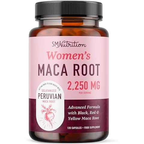 Maca Root Capsules for Women - Extra Strength Cover