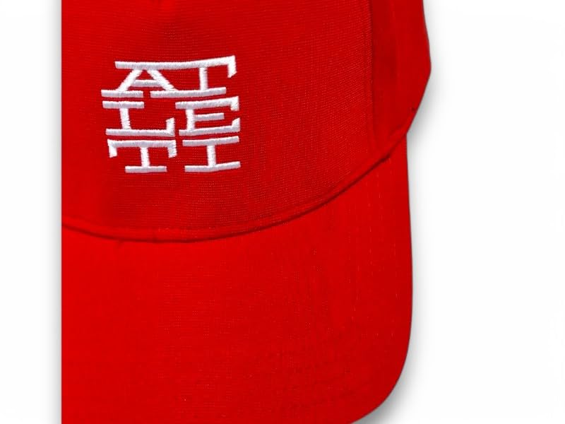 Genérico Pack Cappello, Bandiera 150x90 cm e Sciarpa 130x20 cm - Ideale per l'hobby, Rosso e bianco, REGULAR