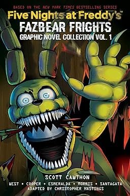 Five Nights at Freddy's Fazbear Frights Graphic Novel Vol (1-3) Collection 3 Books Set By Scott Cawthon      Paperback – September 27, 2023