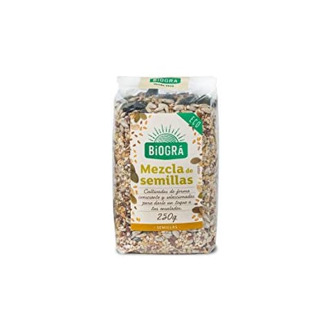 BIOGRÁ - Mix de Semillas de Girasol, Sésamo, Calabaza, Lino y Amapola, 250g Cover