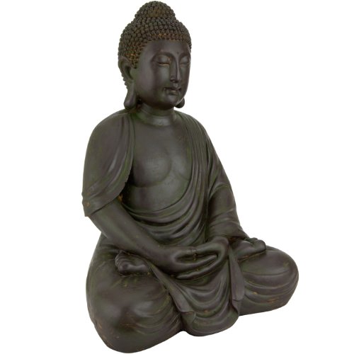 Oriental Furniture 2 1/4 Ft. Tall Buddha Statue #TOP1