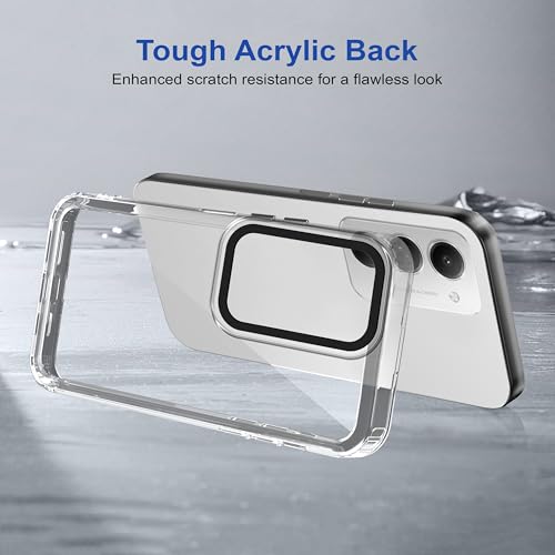Image of Zapcase Back Case Cover for Mi Redmi 15 5G | Compatible for Mi Redmi 15 5G Back Cover | Case Cover with Camera Protection | (TPU + PC | Transparent)