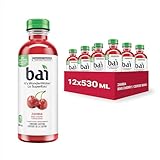 Bai®. It's WonderWater™. Zambia Bing Cherry. 530mL Bottles. 12-pack.