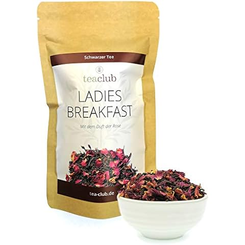 Schwarzer Tee Lose mit Rosenblütenblätter 100g Cover