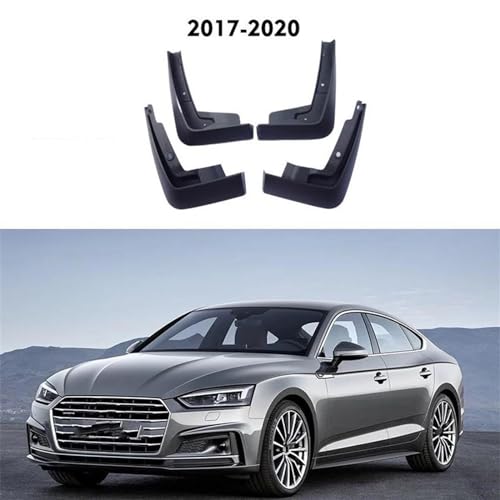 Garde-Boue pour A5 2017-2020 de Voiture Avant et Arrière 4 Pièces