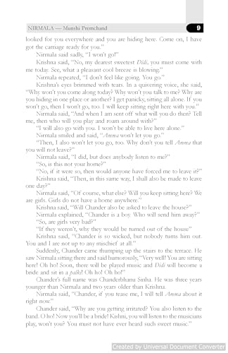 Image of Nirmala ( In English ) By Munshi Premchand