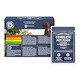 by Amazon Alimento completo per cani adulti, Selezione di carni in gelatina, 1,2 kg (12 confezioni da 100g)