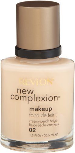 Revlon New Complexion Makeup, Creamy Peach Beige, 1.2 Ounces