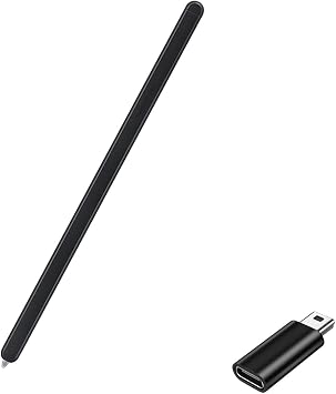 Galaxy Z Fold 6/5 S Pen Fold Edition Replacement for Samsung Galaxy Z Fold6/5 5G Slim S Pen, Stylus Pen for Samsung Galaxy Z Fold 6 Edition Stylus EJ-PF946BBEGWW with AdaptorsBlack