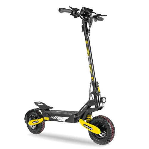 Image of Electric Scooter for Adults, 1200W Peak Motor Fast E Scooter | Up to 38 MPH Top Speed 27 Miles Long Range, 11 inch Off-Road Tires, 330lbs MAX Load, Foldable
