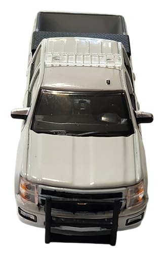 Greenlight 2014 Chevy Silverado Policía 1:64 Coleccionable miniatura 6