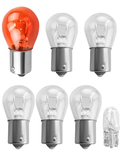 Replace Additional Brake Lamp - 2017 Mercedes-Benz S-Class 8 AUGREX 2048201500 Brake Light Bulb Fit for Mercedes-Benz C250 C300 C350 C63-AMG 2008-2015, Tail Turn Signal Bulb Set Assembly Replace 2048201600