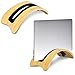Produktbild kalibri Laptop Ständer Notebook Stand - Halterung aus Holz 3X Silikoneinsatz für MacBook Air/Pro/Pro Retina/Tablet iPad - Bambus